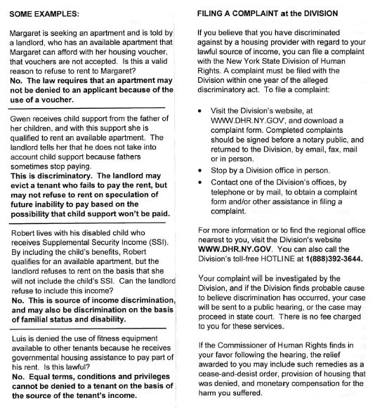 Source of Discrimination